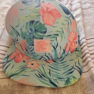 Floral Tropical Cap
